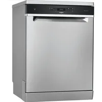 Whirlpool WFO 3O41 PL X, Freistehend, Standardgröße (60 cm), Edelstahl, Schwarz, Tasten, LED