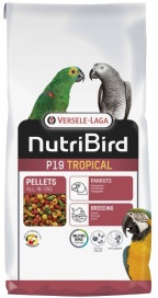 Nutribird P19 Tropical Papegaaien vogelvoer  10 kg