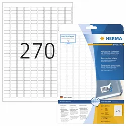 HERMA Special - Papier - matt - selbstklebend, entfernbarer Klebstoff - weiß - 1...