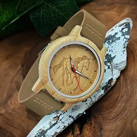 Holzwerk Germany TORI BROWN Leder 38 mm Quarz