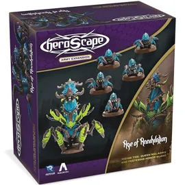 Renegade Game Studios Heroscape: Rising Tide – Queen Maladrix & Festering Honor Guard Army Expansion, Strategische Skirmish-Spielerweiterung, 2–4 Spieler, 30–90 Minuten