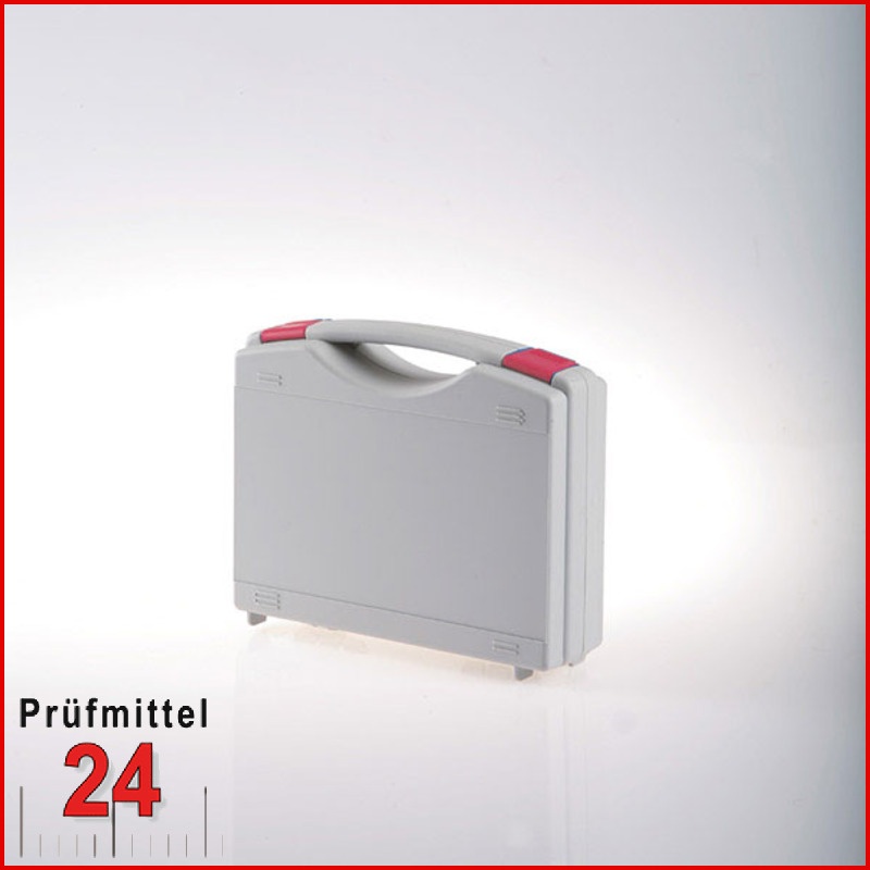 Kunststoffkoffer mit Noppenschaumeinlage PM24 ENYPack 2003 Grau Außenmaße L/B/H: 255 x 210 x 72 mm