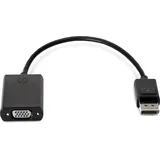 HP DisplayPort-auf-VGA-Adapter 0,2 m Schwarz