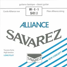 Savarez Classical Guitar Strings Alliance HT Classic 541J Einzelsaiten E Carbon hoch