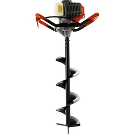 KRAFT&DELE | Erdlochbohrer, mit 4.41 kW, 8000rpm, Motor ohne Bohrkrone, Benzinmotor, Erdbohrer, Pfahlbohrer Motorerdbohrer, für saubere Bohrungen