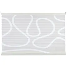 MYDECO Plissee MOVE, weiß - 50 x 130 cm) - Klemmträger