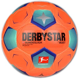 derbystar Unisex – Erwachsene Bundesliga Brillant APS High Visible v23 Fußball, weiß, 5
