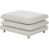 Beliani Ottomane HEDEN Stoff Beige