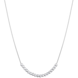 Elli Kugelkette Basic Kombinierbar Geo Look 925 Silber Ketten   Damen 