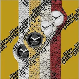 Hip Hop LEATHER Damenuhr (Ø 32 mm)