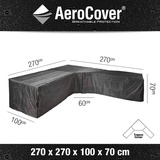 AeroCover Bezug Lounge-Set Ecktrapez 270 x 270 x 100 x 70 cm - AeroCover