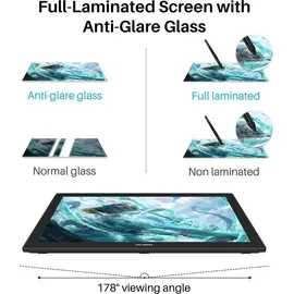 Huion Kamvas Pro 24 4K Grafiktablett - Schwarz