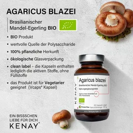 Kenay Agaricus blazei Kapseln 60 St.