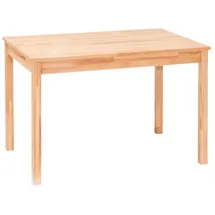 MCA living Livetastic Esstisch Buche, Holz, Kernbuche, massiv, rechteckig, eckig, 70x76 cm