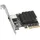 Sonnet Technologies Sonnet G10E-1X-E3 PCI Express, Ethernet RJ45), Netzwerkkarte, Schwarz, Grün