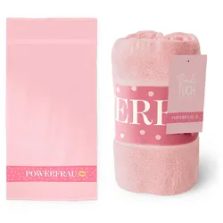 Geschenk für Dich Badetuch Power Frau