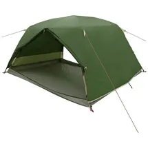 vidaXL Trekkingzelt Grün 4-Personen 185T Polyester mit PU-Beschichtung