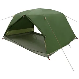 vidaXL Trekkingzelt Grün 4-Personen 185T Polyester mit PU-Beschichtung