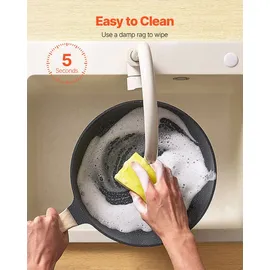 Vevor Topf-Set 19-tlg. mit Glasdeckel