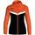 Jako Damen Kapuzenjacke Iconic Schwarz/Neonorange 42