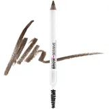 wet n wild Wet n Wild, Brow-Sessive Augenbrauenstift, Augenbrauenstift mit doppelter Spitze für dünne und dicke Augenbrauen, natürliche Formel, progressive Definition der Farbe, Braun