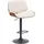CLP Barhocker Beverley höhenverstellbar drehbar Walnuss/Creme
