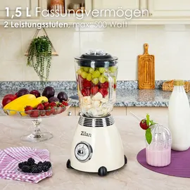 Zilan Retro 1,5L Standmixer