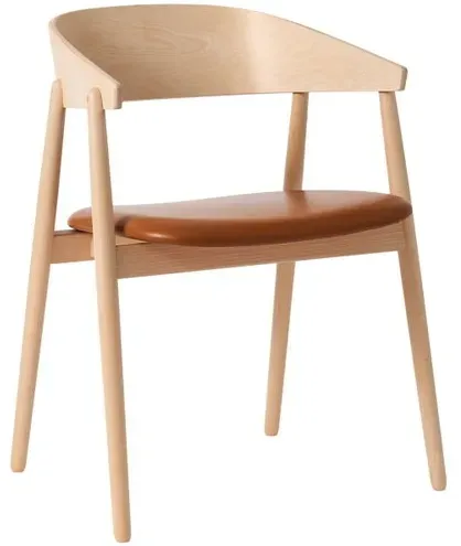 Andersen AC2 Stuhl mit Lederpolsterung