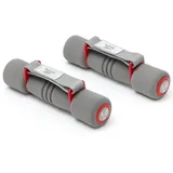 Reebok Softgrip Dumbbells - 1.0Kg Red & Grey
