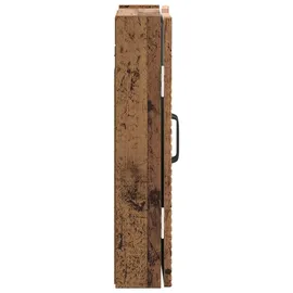 vidaXL Dartboard Schrank HAARLEM Altholz 52,5 x 10,5 x 53,5 cm
