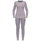 Odlo ACTIVE WARM Set Damen Funktionsbekleidung-Lila-L