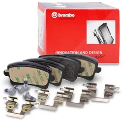 Brembo Bremsbelagsatz Hinterachse [Hersteller-Nr. P85099] für Audi