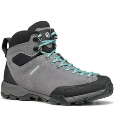 Scarpa Damen Wanderstiefel Mojito Hike GTX Wide (Breitere Passform) - 40,5 - smoke/jade
