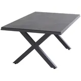 Siena Garden Sincro Gartentisch 200 x 100 x 74 cm Anthrazit/Titan