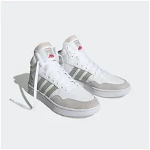 Adidas Hoops 3.0 Mid Cloud White / Metallic Grey / Grey One 44