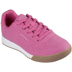 Sneaker SKECHERS "ZINGER-THE ARWEN", Damen, Gr. 36, lila (lila, magenta), Lederimitat, sportlich, Schuhe, Retro Sneaker, Schnürschuh mit Memory Foam