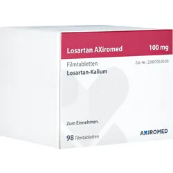 Losartan Axiromed 100 mg Filmtabletten 98 St