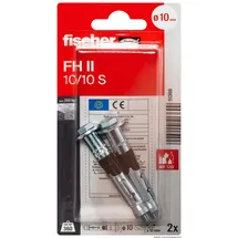 fischerwerke Hochleistungsanker FH II 10,0 x 70 mm Dübel 2 Stück