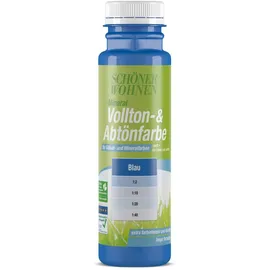 Schöner Wohnen Silikat Vollton- & Abtönfarbe Blau matt 0,25 l