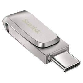 SanDisk Ultra Dual Drive Luxe 1 TB silber USB-C 3.1