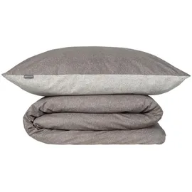 SCHIESSER Bettwäscheset Vinnie - Renforcé - 2-teilig - 135 x 200 cm, - Grau