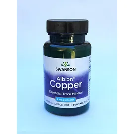 Swanson Health Products Kupfer 2 mg Tabletten 300 St.