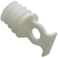 GARDINIA Endfeststeller Weiß 10-er Pack