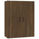 vidaXL Hängeschrank Braun Eichen-Optik 69,5x34x90 cm Holzwerkstoff