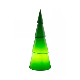 8 seasons DESIGN LED Dekofigur Shining Tree rund 55 cm grün 8 seasons design