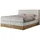 mks möbel Amore King 140 x 200 cm H3 Weiß