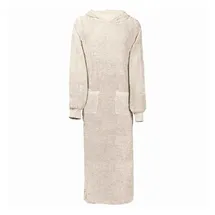 vidaXL Decken-Hoodie KINN Creme XXL Baumwolle
