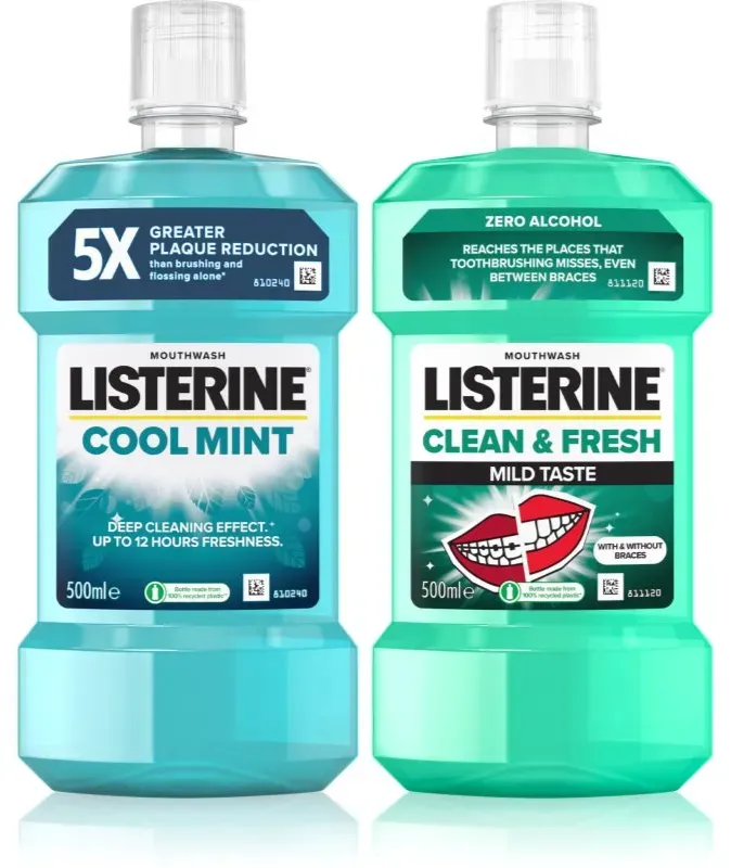 Listerine Duopack Mundspülung vorteilhafte Packung