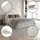 beautysofa MOTTI 140 x 200 cm Beige