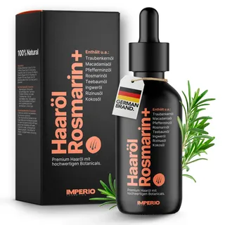 IMPERIO Haaröl Rosmarin+ revitalisierendes für mehr Haarwachstum 60 ml Öl